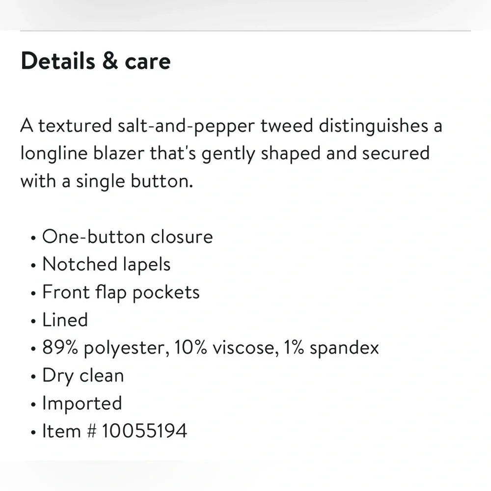 Lot of 3 Nordstrom Women's Blazers in Black, Gray, and Blue - XL - Picture 9 of 15